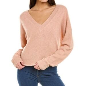 Naadam 100% Cashmere Cropped Dusty Pink Cashmere Sweater Women's Size XS
